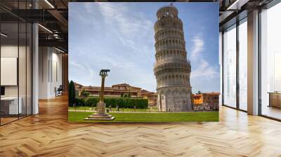 leaning tower in Pisa Wall mural