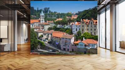 sintra, portugal. general view Wall mural