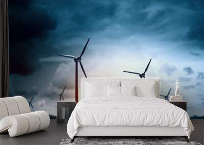 Alternative wind energy Wall mural