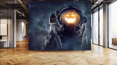 Astranaut Halloween character Wall mural