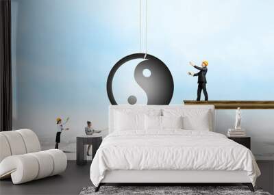 Balance concept Wall mural