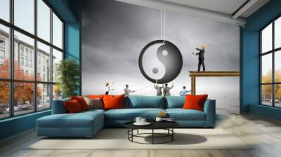 Balance concept Wall mural