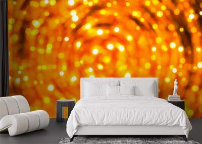 Bokeh lights Wall mural