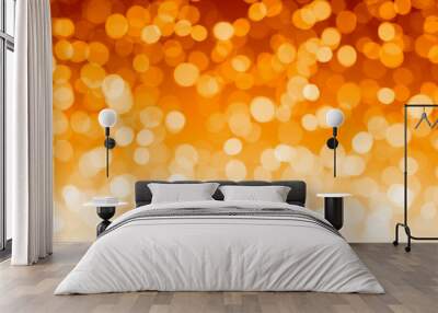 Bokeh lights Wall mural