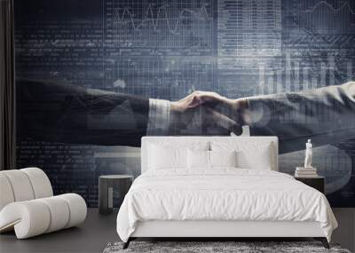 Business deal Wall mural