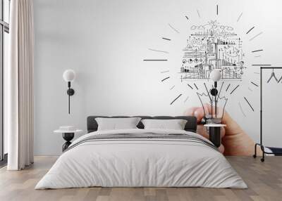 Business ideas Wall mural