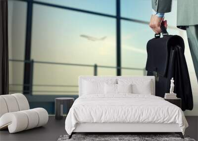 Business travel Wall mural