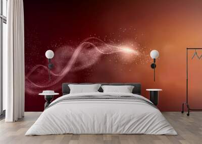 Colour glittering background Wall mural