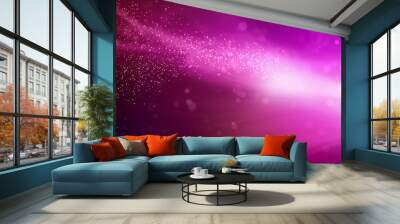 Colour glittering background Wall mural