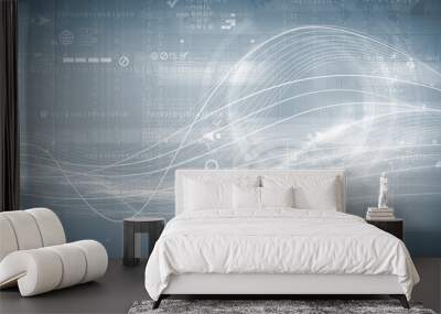 Digital background Wall mural