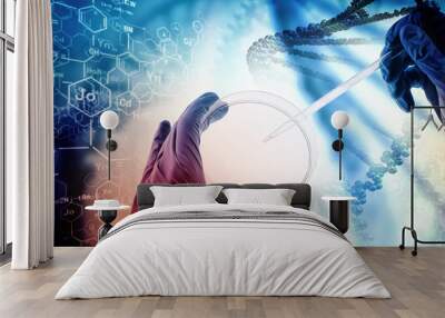 dna molecule Wall mural