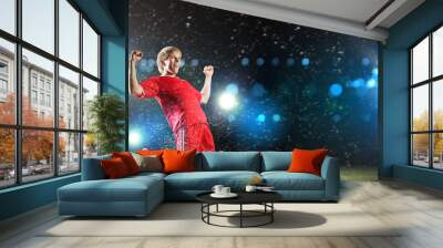 football goal Wall mural