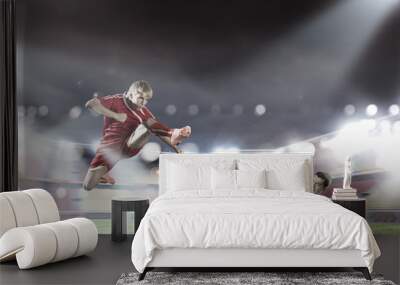 football players Wall mural