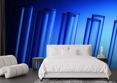 glass chemistry tubes Wall mural