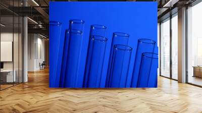 glass chemistry tubes Wall mural