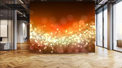 Gold abstract light background Wall mural