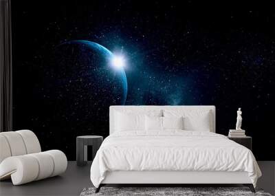 Image of outer space. . Mixed media Wall mural