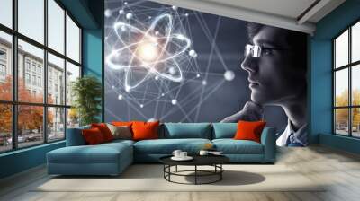 Innovative technologies in science and medicine . Mixed media Wall mural