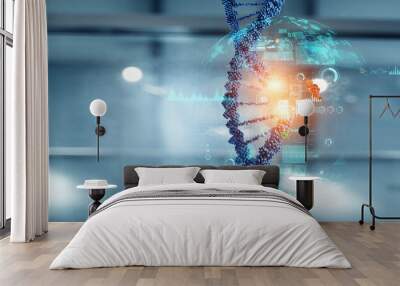 innovative technologies in science and medicine Wall mural