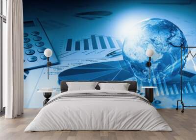 Making money Wall mural