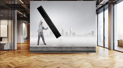 Measure your success Wall mural