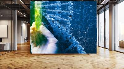 Microbiology concept Wall mural