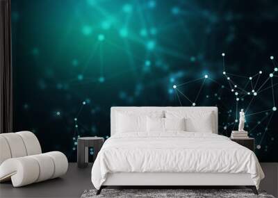 modern technology concept Wall mural