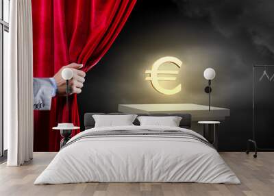 Money concept Wall mural