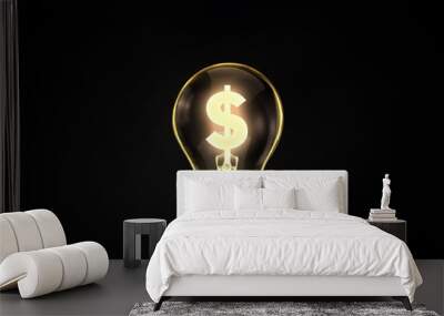 Money making idea Wall mural