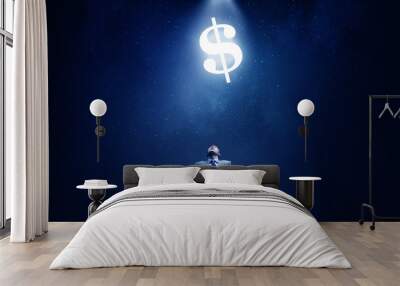 Power of money Wall mural