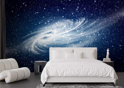 Space galaxy image Wall mural