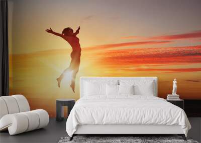 Young dancer Wall mural