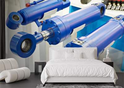 Hydraulic cylinders Wall mural