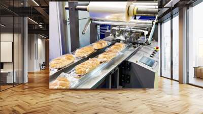 packing machine for loaves bread Wall mural