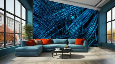 light painting photography, waves of vibrant color against a black background. Long exposure photo of vibrant fairy lights in abstract. abstract color wallpaper	
 Wall mural