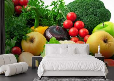 fresh fruits and vegetables Wall mural