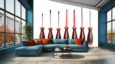 set screwdrivers Wall mural