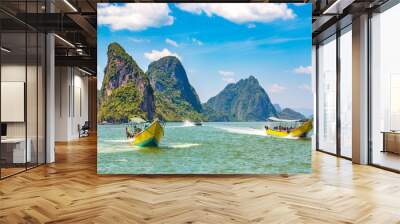 Ao Phang Nga national park, Thailand Wall mural