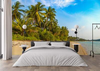 Beautiful tropical beach Wall mural