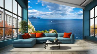 Capri island  in Italy Wall mural