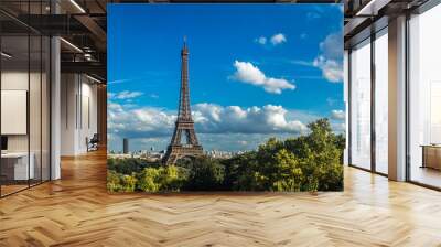 Eiffel Tower in Paris, France Wall mural