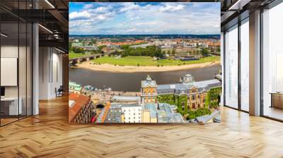 Panoramic view of Dresden Wall mural