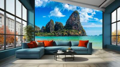 Railay Beach in Thailand Wall mural