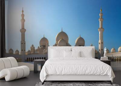 Sheikh Zayed Grand Mosque in Abu Dhabi Wall mural