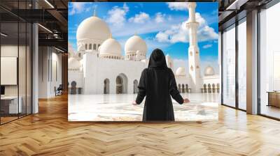 Sheikh Zayed Mosque in Abu Dhabi Wall mural