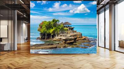 Tanah Lot temple in Bali Wall mural