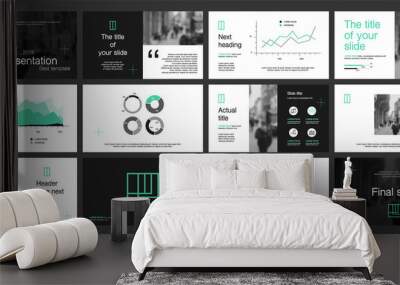 Business presentation Wall mural