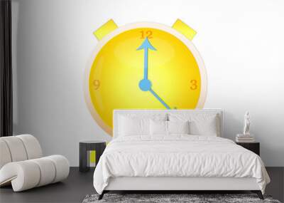 icon clock Wall mural