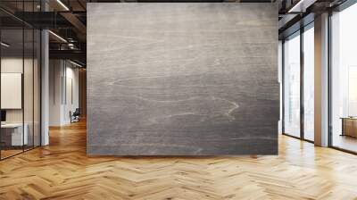 empty wooden table in front, plank board background texture surface Wall mural