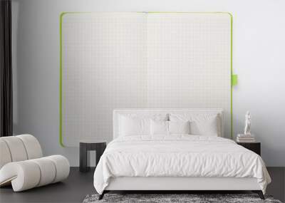 notebook at white background Wall mural